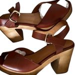 Sézane Sezane NWT Fausta Leather Clogs size 9 Photo 9