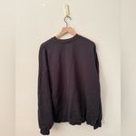 ANINE BING  Gray Blur Miles Sweatshirt Size Medium Photo 5