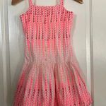 Gymboree  Ice Cream Parlor Pink Dot Poplin Mini Dress Size 12 Photo 0