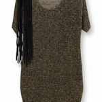 Custo Barcelona  black and gold flecked sweater Photo 0