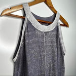 525 America  Blue Linen Blend Sleeveless Tunic Size Medium Photo 3