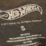 Hot Wheels Cut Raw Neckline Size Small Black Photo 2