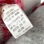 FATE Fair Isle Sweater Crewneck Gray Red Pink Size Medium Photo 11