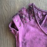 Rock & Republic Magenta Tie-Dye Blouse Photo 2