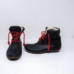 Sperry  Topsider Women's Saltwater Waterproof Faux Fur Lined Boots Shoes Black 7 Photo 0