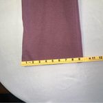 Betabrand  Classic Dress Pant Yoga Pant Bootcut Size Medium Heather Burgundy Chic Photo 7