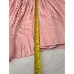 AQUA  Womens Dress Size S‎ Pink Tiered Ruffle Strap Sleeveless Maxi Casual Photo 3