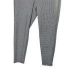 Ann Taylor  LOFT Pull-On Black & White Houndstooth Pants Women's XL Photo 2