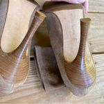 Manolo Blahnik Authentic  suede tan sock stiletto boots luxury trending Photo 4