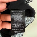 The East Order  Black Animal Print Blake Mini Dress Photo 7
