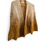 Belk NEW DIRECTIONS Mustard Yellow Ombre Fuzzy Cardigan Sweater Jacket Sz XL NEW Photo 1