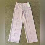 Lululemon  Softstreme Pintuck Mid-Rise Pant Pink Organza M Regular Sold Out NWT Photo 7