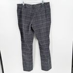 7th Avenue Design Studio New York & Company Black Plaid Dress Pants Size 16 Photo 1