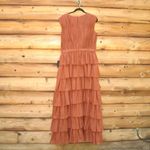 Mac Duggal 49287 Womens Sparkle Ruffle Layered Maxi Gown Dress Photo 8