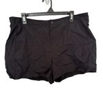 Lands' End Land’s End black hiking‎ shorts size 12 Photo 0
