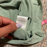 Beulah  Knot T-Shirt Dress Green- One Size Photo 7