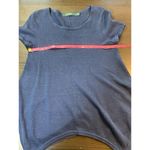 Ralph Lauren Lauren  Knit Top Womens Medium Handkerchief Hem Blue Classic‎ Preppy Photo 6