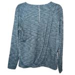 Lululemon &go City Pullover Heathered Dark Fuel Green Size 10 Rulu Yoga Gym EUC Photo 3