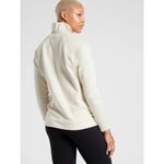 Athleta  Oatmeal Cozy Karma Funnel Neck Side Zip Pullover Sweatshirt Size M Photo 1