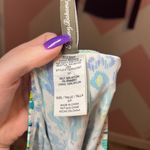 Tommy Bahama Tankini Swim Top Ikat Print Halter Size Small Photo 4