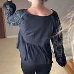 Free People : Boho Embroidered Penny Babydoll Tee Photo 2