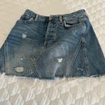 Free People Jean Skirt Photo 1