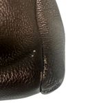 Coach  Madison Phoebe Pebbled Leather 3 Compartment Purple Brown Shoulder Bag Photo 5