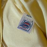 Ralph Lauren  Purple Label Vintage Women’s Size 12 Yellow Leather High Rise Jeans Photo 8