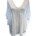 Xhilaration Swim Cover Up White Small Mesh Pull Over Photo 0