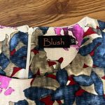 Blush Floral Crop Top Size XS Photo 2