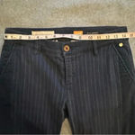 Pilcro  Anthropologie navy striped pants hyphen fit size 26 Photo 7
