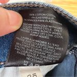 EXPRESS ⭐️  Ultimate Stretch Midrise Cropped Jean Leggings Distressed Size 0 EUC Photo 4