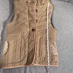 Jack by BB Dakota BB Dakota Women's Beige Cable-Knit Sweater Vest Size M Photo 9