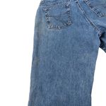 1990s Vintage Harley Davidson Straight Leg High Rise Jeans Retro Size 10P 30" Blue Photo 5