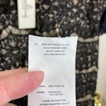 Darling London New Black Floral Lace Over Nude Lining Midi Dress A178 Size 14 Photo 1