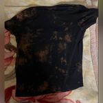 Unisex LG tie dye bleached burning car T shirt Photo 1