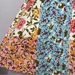 ASOS  Babydoll Mini Tea Dress Size 2 Cottagecore Coquette Regency Patchwork Fairy Photo 4