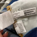 J.Crew  Mid Length High Rise Denim Shorts Size 30 Blue 100% Cotton Rigid Photo 5