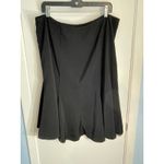 Lane Bryant  Skirt Size 20 Black Ruffled Office Siren Whimsygoth Dark Academia Photo 2