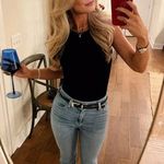 SKIMS Fits Everybody High Neck Bodysuit in Onyx Black Size 4X Photo 9