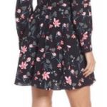 Adelyn Rae  floral Long Sleeve ￼Women's Minidress size  XS‎ Photo 1