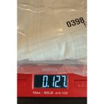 Chico's  2 US Large Womens White Cargo Cuffed Pants Pockets Beach Preppy Boho Photo 12