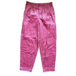 Rowing Blazers Pink Corduroy Straight Leg Trousers Pants 29" Size 8 Holiday Photo 2