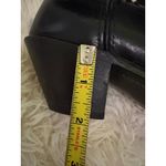 Code West Black Leather Cowboy‎ Boots Zebra Print Hair Western Booties Women's Photo 11