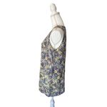 CAbi  Sleeveless Top Womens Size S Multi-Color Floral Blouse Sleeveless Photo 1