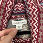 Coldwater Creek NWT  Patchwork Cowl Neck Tunic Sweater - Size M Photo 3