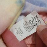 Pink Lily Blue Pink Tie Dye Drape Neck Terrycloth Romper Size Small Photo 5