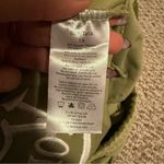 Von Dutch Velour Matching Set Wide Leg Track Pant Tube Top Olive Green- Size 1X Photo 9