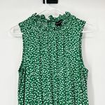 Enfocus Studio  14 Tiered Smocked Green Cottagecore Countrycore Drop Waist Dress Photo 2