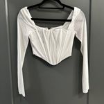 ThatsSoFetch White Crop Top Photo 0